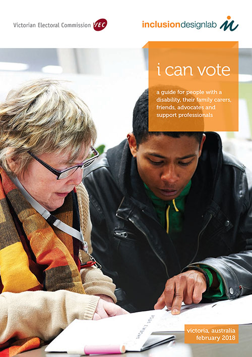 I Can Vote - Easy and Plain language -publication